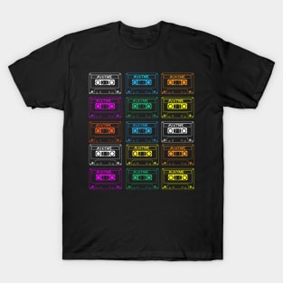 Mixtape 80s Hip Hop Cassette Tape T-Shirt